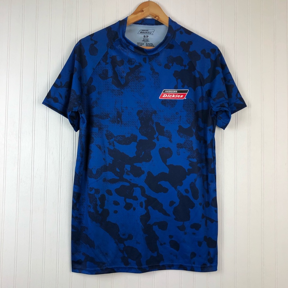 Genuine Dickies Blue Camo Shirt Sz S